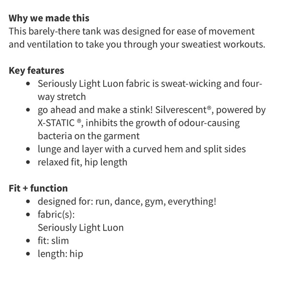 Lululemon What The Sport Singlet II - Picture 5 of 11